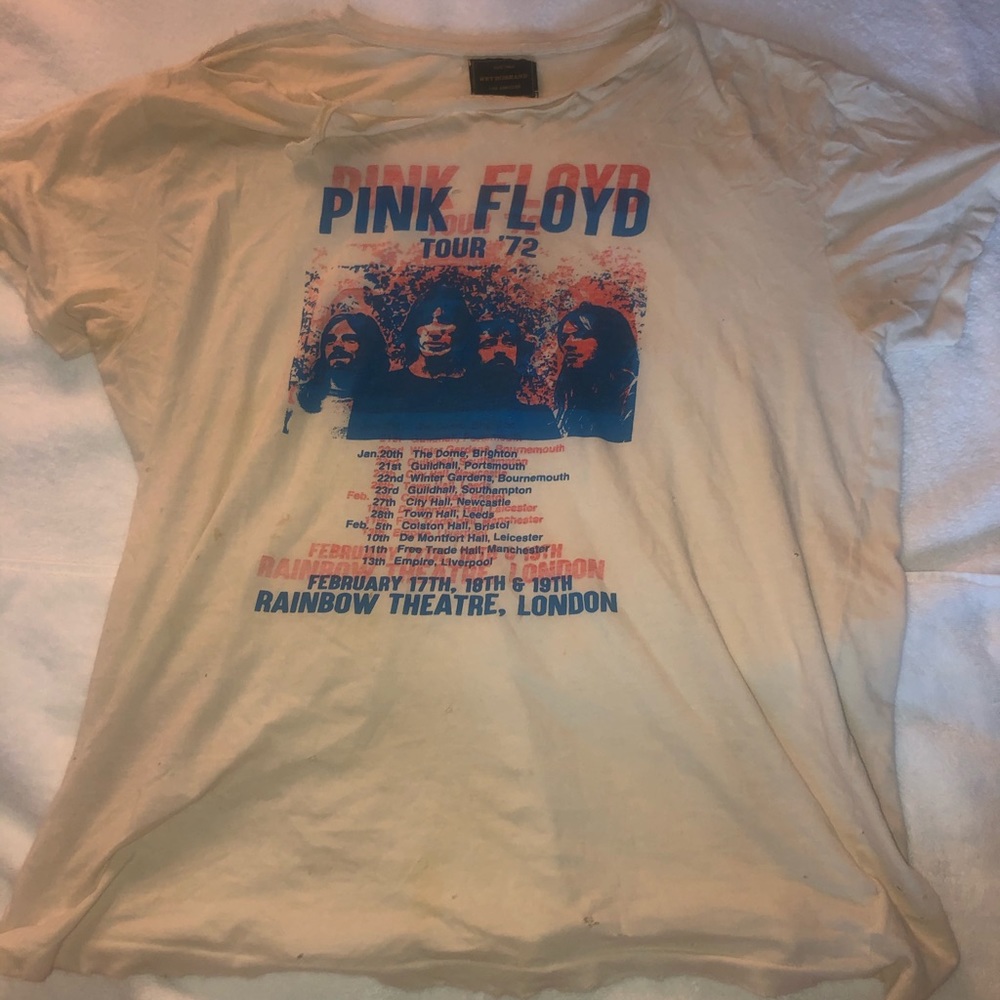 Pink Floyd 1972 tour t-shirt from Free People.